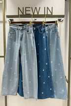 Ella Heart Jeans - Blue