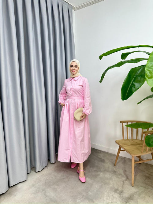 Saba Dress - Pink