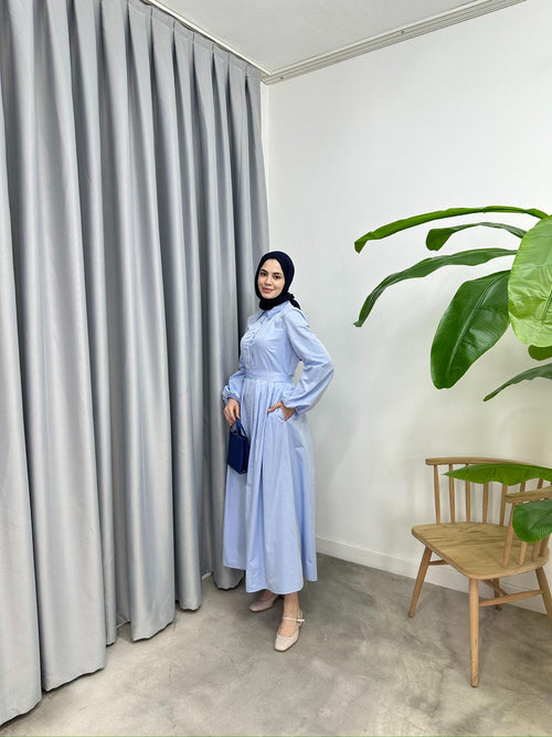 Saba Dress - Blue