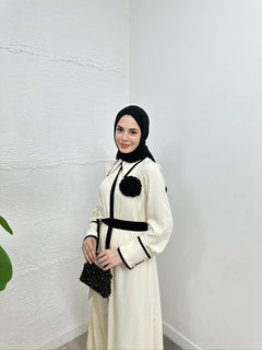 Saira Dress - Cream