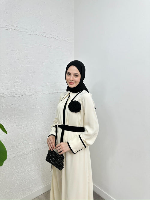 Saira Dress - Cream