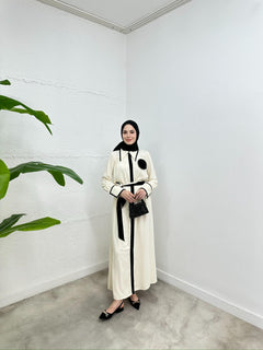 Saira Dress - Cream