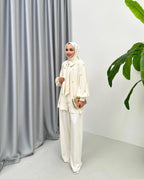 Fabiana 2 PC Set - Cream