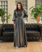 Huda Dress - Gray