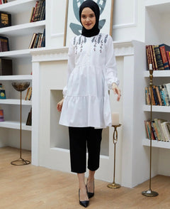 Safa Tunic - White