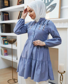 Safa Tunic - Blue