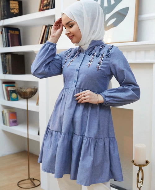 Safa Tunic - Blue