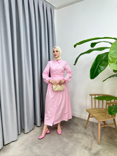 Saba Dress - Pink